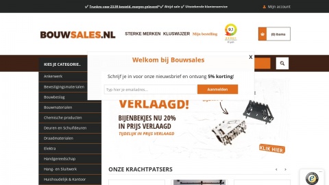 Reviews over Bouwsales.nl