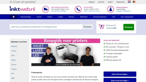 Reviews over Inktweb.nl