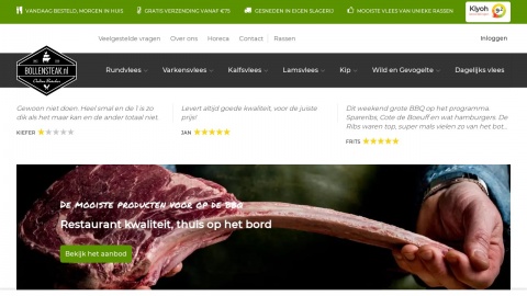 Reviews over Bollensteak.nl