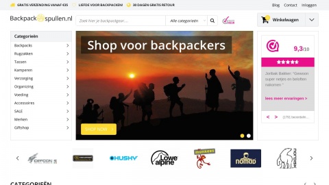 Reviews over Backpackspullen.nl