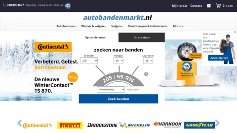 Reviews over Autobandenmarkt.nl
