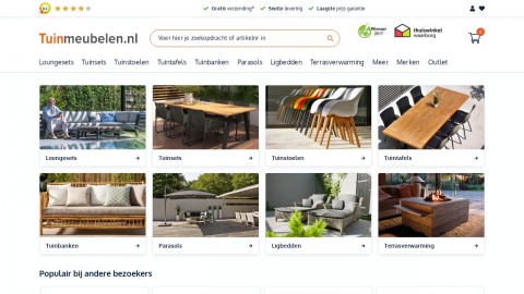Reviews over Tuinmeubelen.nl