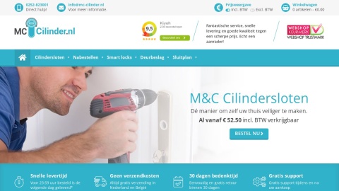 Reviews over M&C Cilindersloten