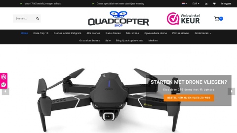 Reviews over Quadcopter-shop
