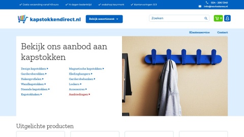 Reviews over Kapstokkendirect.nl