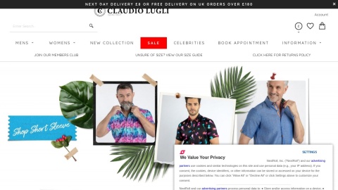 Reviews over www.claudioluglishirts