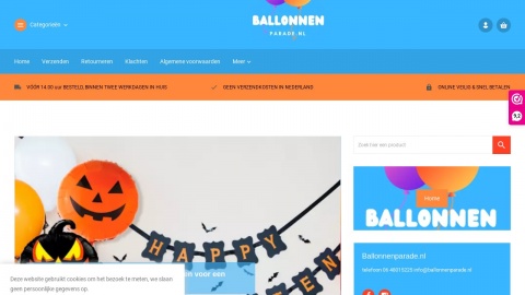 Reviews over Ballonnenparade.nl