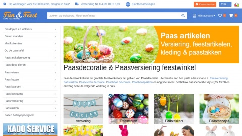 Reviews over Paas-feestwinkel.nl